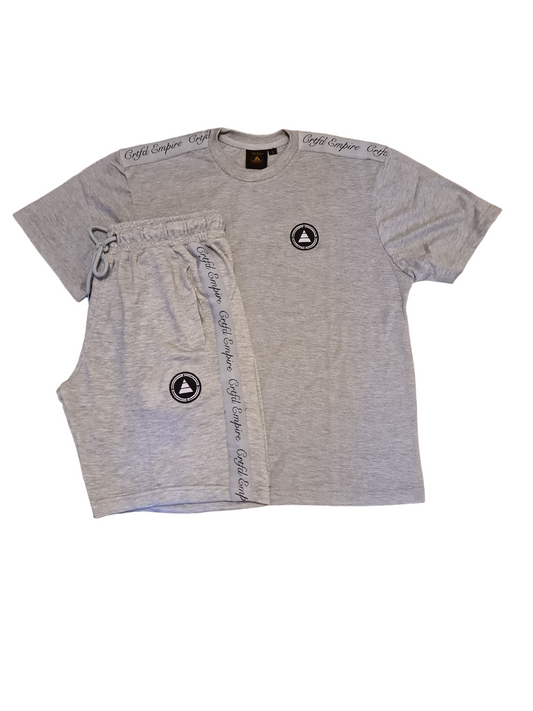 Crtfd Shorts & T-Shirt Set (Grey Edition)