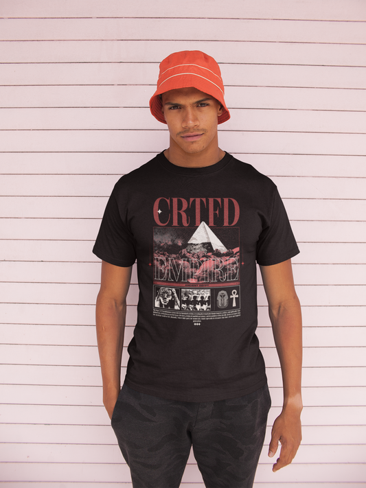 Graphic Ancient Egypt Article (RED) T-Shirt
