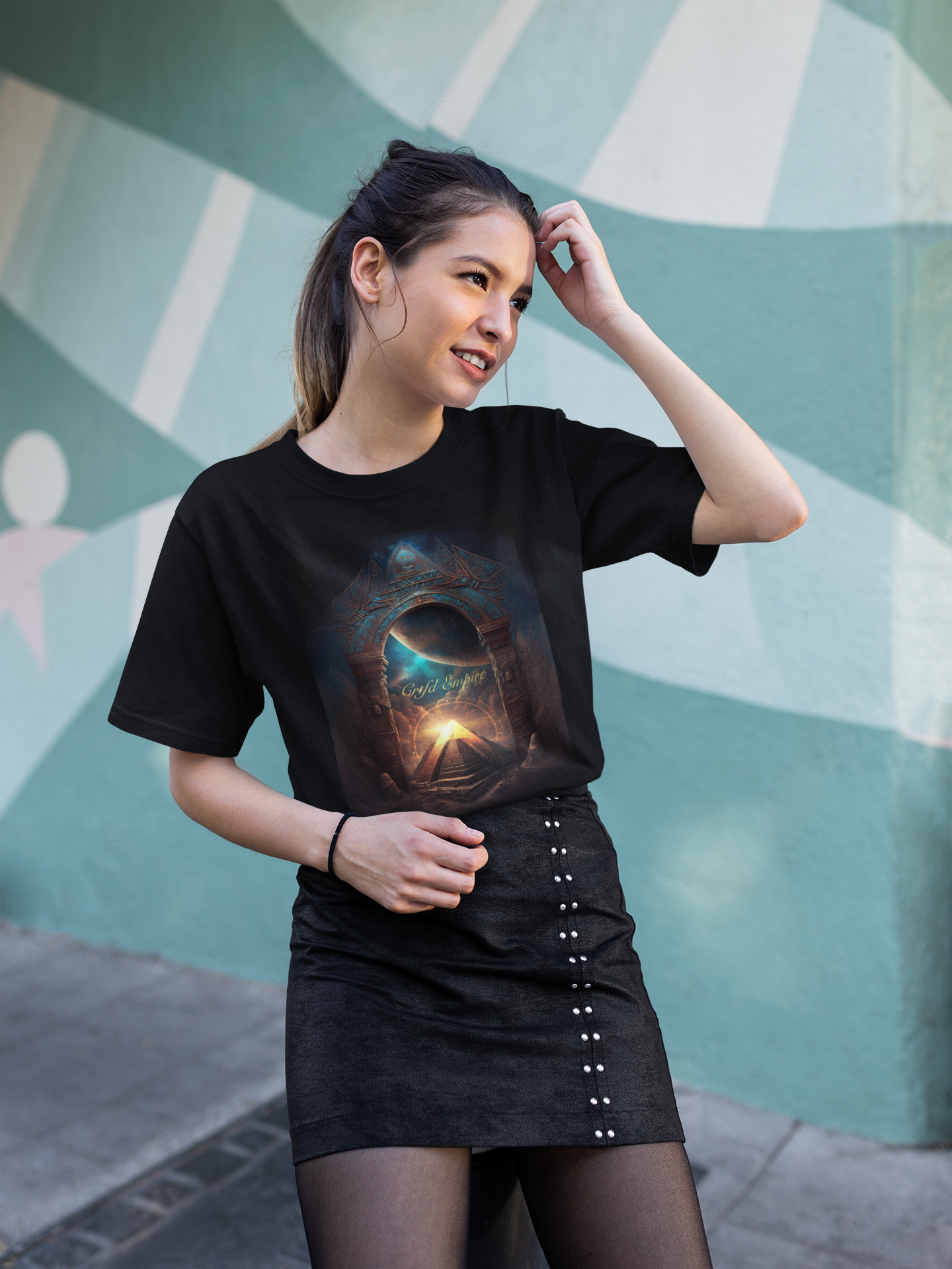Graphic Celestial Archway T-Shirt