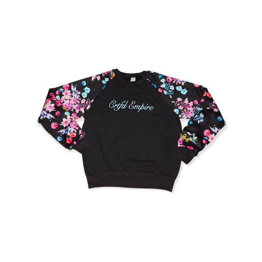 Black Blossom Jumper