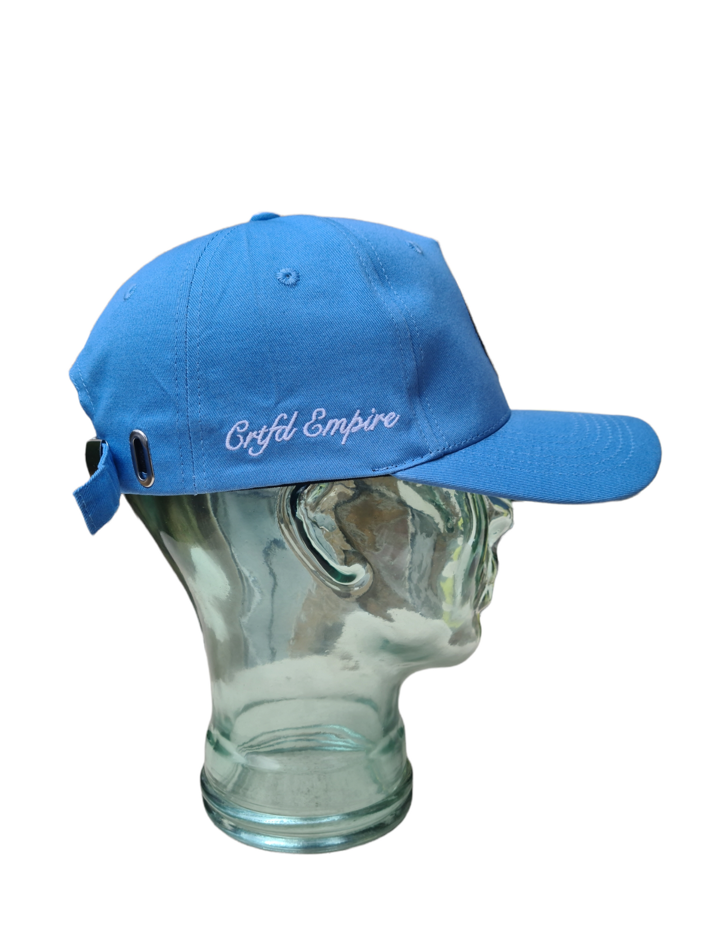 Sky Blue pyramid logo baseball cap